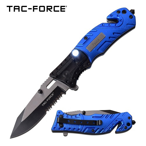 Tac-Force Police Department Spring Assisted Knife TF835PD