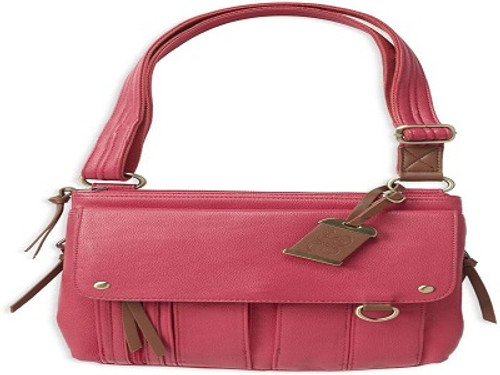Bulldog Concealed Carry Purse BDP036 Medium Cross Body Style Pink