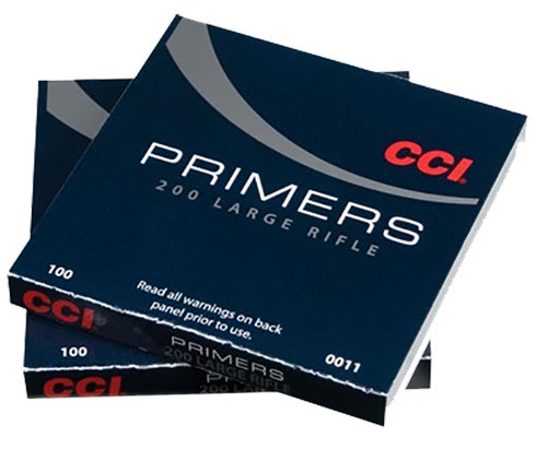 CCI Primers No. 200 Large Rifle 0011 Brick of 1000 Count