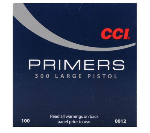 CCI Primers No. 300 Large Pistol 0012 Brick of 1000 Count