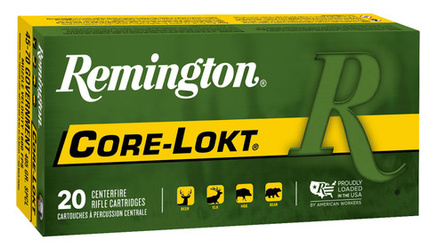 Remington 45-70 Ammunition R4570G1 405 Grain Core-Lokt Soft Point 20 rounds