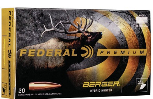 Federal 270 WSM Ammunition 140 Grain Berger Hybrid Hunter 20 Rounds