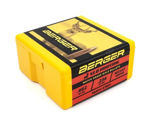 Berger 270 Cal (.277 Dia) Reloading Bullets 130 Grain VLD Hunting 100 Pieces