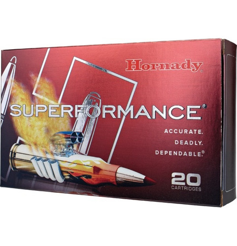 Hornady 6mm Creedmoor Ammunition Superformance H81394 90 Grain GMX Ballistic Tip 20 Rounds