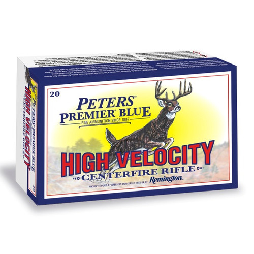 Peters Premium Blue 243 Winchester A<,unition P243WA 95 Grain BTP 20 Rounds