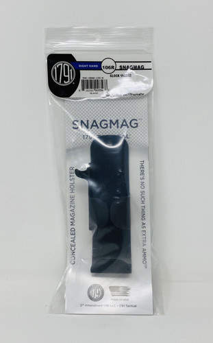1791 Gunleather Right Hand SnagMag  For Glock 19/23/32 1791TACSNAG106R Black