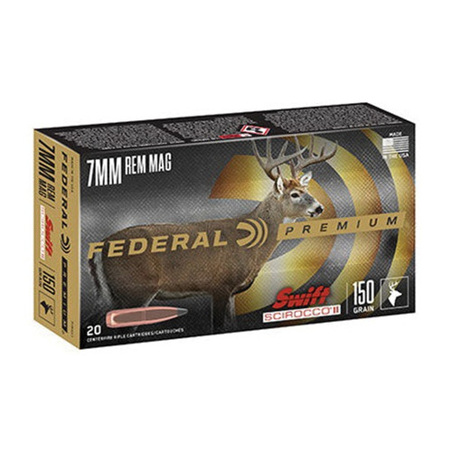 Federal 30-06 Ammunition P3006SS1 165 Grain Swift Scirocco 20 Rounds Federal 30-06 Ammunition P3006SS1 165 Grain Swift Scirocco 20 Rounds