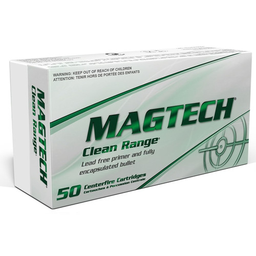 Magtech 9mm Luger Clean Range Ammunition MTCR9A 115 Grain Total Metal Jacket 50 Rounds