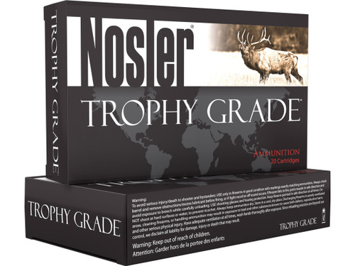 Nolser Trophy Grade 30 Nosler Ammunition NOS61012 200 Grain AccuBond Ballistic Tip 20 Rounds
