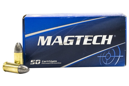 Magtech 9mm Luger Ammunition 9E 124 Grain Lead Round Nose 50 Rounds