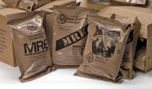 Sopakco 12ct US Military Surplus MRE Meals Ready to Eat 2021 Inspect A Case Menus 1-12