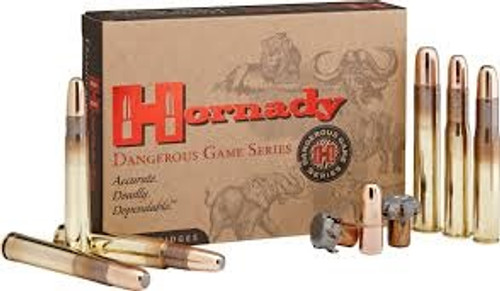 Hornady 375 Ruger Ammunition H82336 300 Grain DGX Bonded Superformance Jacketed Soft Point 20 Rounds