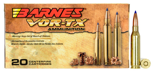 Barnes 260 Rem Ammunition B22010 120 Grain TTSX Ballistic Tip 20 Rounds