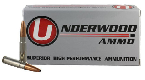 Underwood Ammo 300 AAC Blackout Ammunition UW451 115 Grain Controlled Chaos Lead Free Hollow Point 20 Rounds