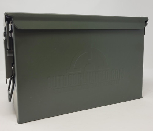 Outdoor Limited 50 Cal Metal Ammo Can FOT10155 OD Green