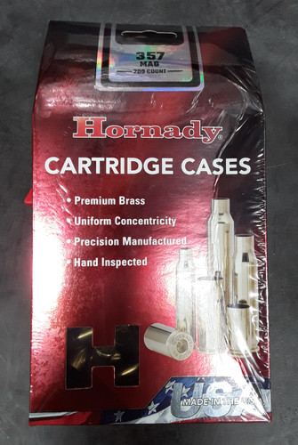 Hornady .357 Mag New Unprimed Brass H8740 200 Pieces