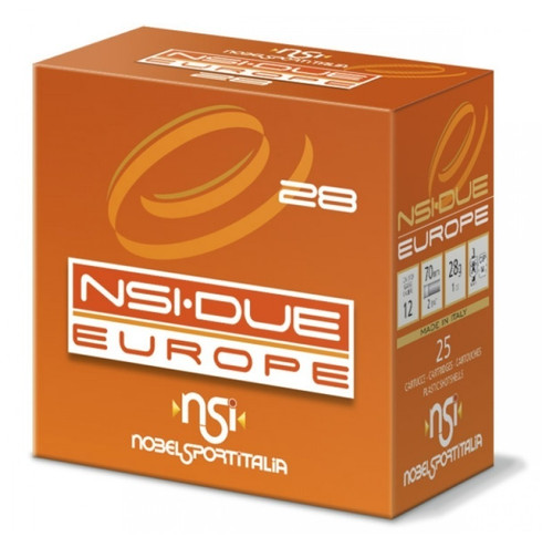 Nobel Sport Italia 12 Gauge Ammunition ANSEU12175CASE 2-3/4" 1oz 7.5 Shot 1250 FPS CASE 250 Rounds