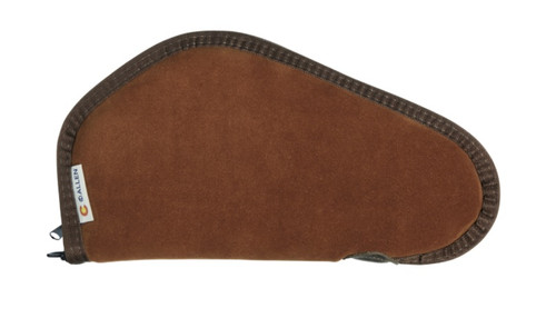 Allen 11 Inch Suede Handgun Case AL86-11 Sherpa Lining Brown