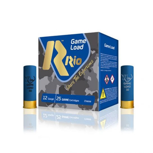 Rio 12 Gauge Game Load Ammunition TGHV365 2-3/4" 1-1/4oz #5 Shot Case of 250 Rounds