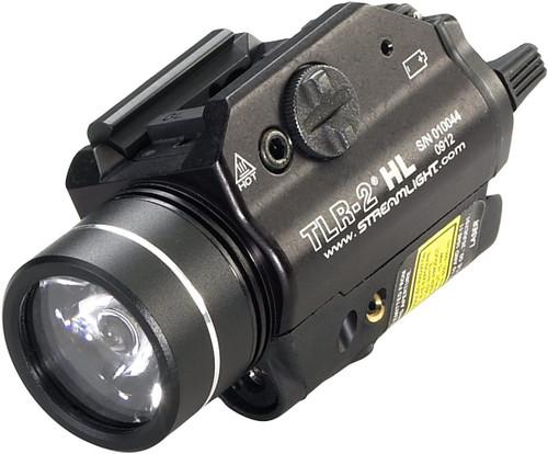 Streamlight Rail Mounted Tactical Flashlight With Red Laser SL69261 Battery Powered Led 1000 Lumens Black