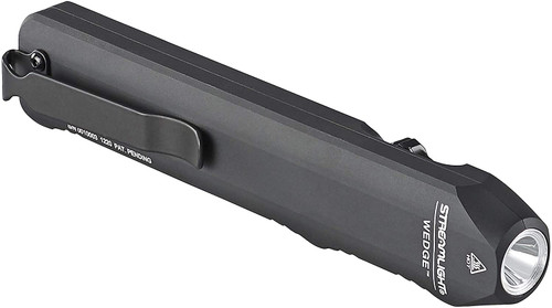 Streamlight Wedge 300/1000 Lumens Slim Everyday Carry Flashlight With USB-C Cord and Lanyard SL88810  Black