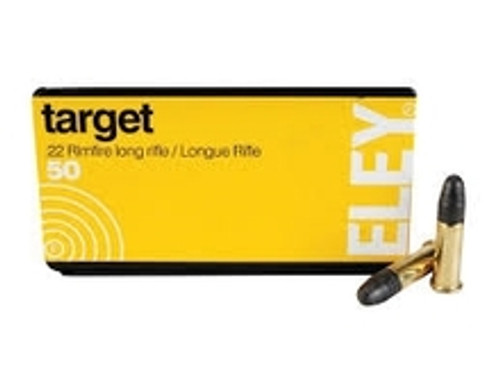 Eley 22LR Target ELEY3190X *Repackaged* 40 gr LRN 100 rounds