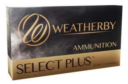 Weatherby 257 WBY Mag Ammunition Select Plus WBY257110 110 Grain ELD-X Ballistic Tip 20 Rounds