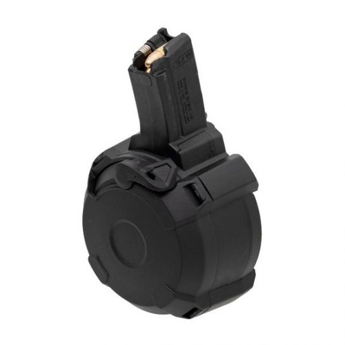 MAGPUL PMAG D-50 MP5 MAG1181-BLK 9MM 50 ROUND DRUM MAGAZINE (BLACK)