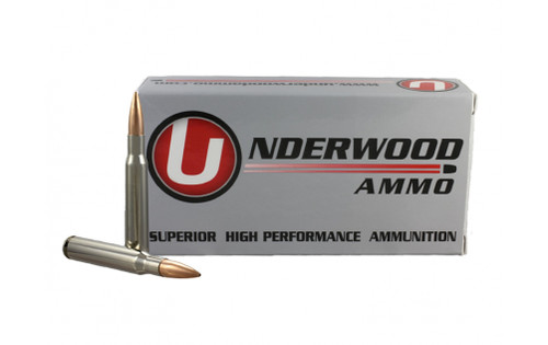 Underwood .30-06 Springfield Ammunition UW527 168 Grain Custom Competition Hollow Point Boat Tail 20 Rounds