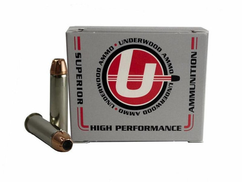 Underwood 357 Mag Ammunition UW123 125 Grain Jacketed Hollow Point 20 Rounds