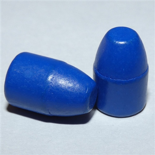 The Blue Bullets .40/10mm Caliber (.400 Dia) Reloading Bullets BB40165RNFP 165 Grain Round Nose Flat Point Polymer Coated 250 Rounds