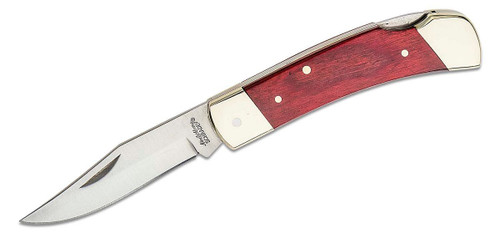 Schrade Uncle Henry Smokey Lockback Folding Knife UHLB5 2.8" Clip Point Blade Wood/Stainless