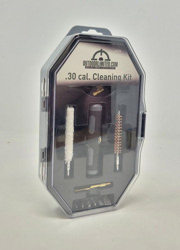 Outdoor Limited .30 Cal Cleaning Kit FOT10336 Includes Hard Case (Gray)