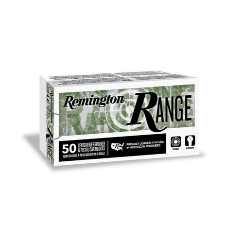 Remington 40 S&W Ammunition Range T40SW3L 180 Grain Full Metal Jacket 50 Rounds