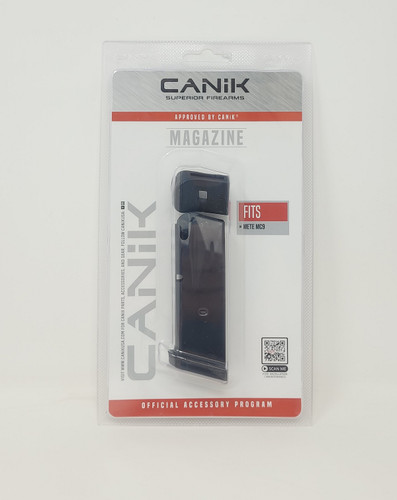 Canik 9mm Factory Replacement Magazine MA2279  For METE MC9 10 Rounder (Black)