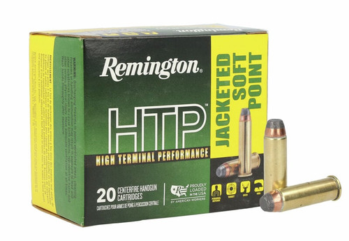 Remington 41 Rem Mag Ammunition High Terminal Performance RTP41MG1A 210 Grain Jacketed Hollow Point 20 Rounds