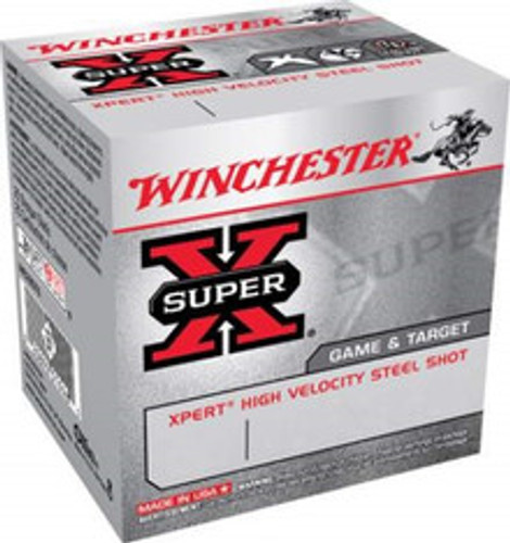 Winchester 28 Gauge Ammunition Super-X Non-Toxic Steel WE28GT6BOX 2-3/4" #6 Shot 5/8oz 1300fps 25 Rounds