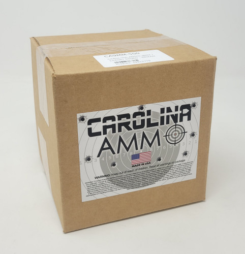 Carolina Ammo 9mm Ammunition *REMAN* CA9MM124500 124 Grain Full Metal Jacket 500 Rounds