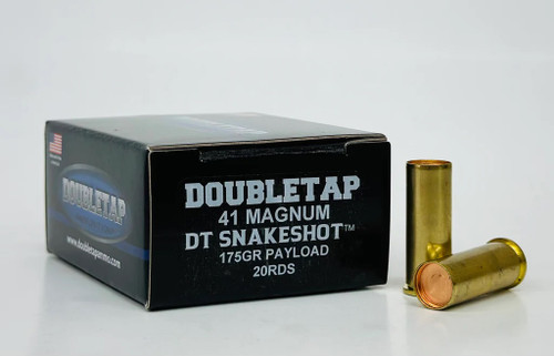 DoubleTap 41 Mag Ammunition DT41MAGSS20 175 Grain Snakeshot 20 Rounds