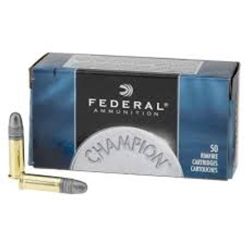 Federal 22LR Ammunition 714 40 Grain Lead Round Nose 500 rounds