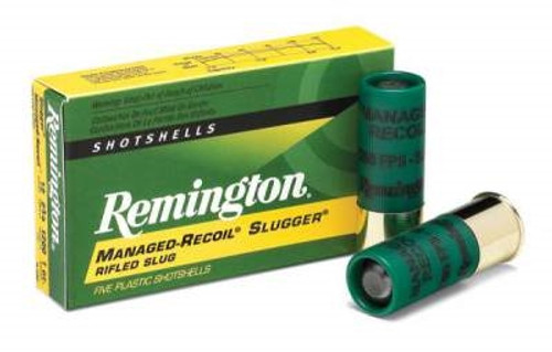 Remington 12 Gauge Ammunition Managed-Recoil RL12RS 2-3/4" Slug 1oz 1200 fps 5 Rounds