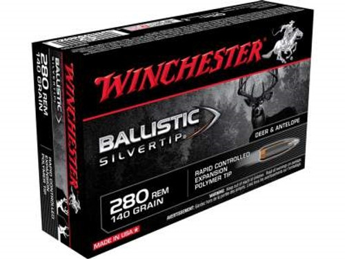 Winchester 280 Rem Supreme SBST280 140 gr Ballistic Silvertip 20 rounds