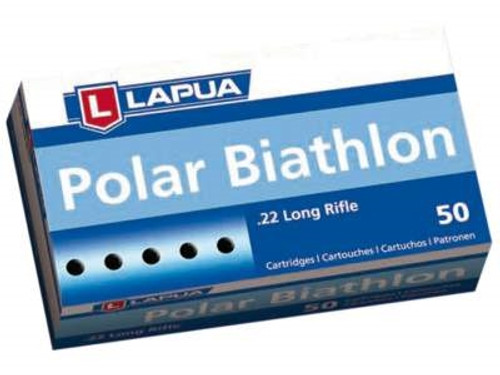 Lapua 22LR Ammunition Polar Biathlon LU420166 40 Grain Lead Round Nose 50 rounds