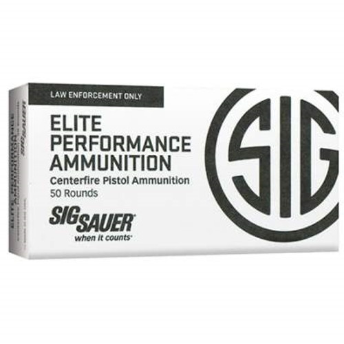 Sig Sauer 9mm Ammunition V-Crown E9MMA2-50 124 Grain Jacketed Hollow Point 50 rounds