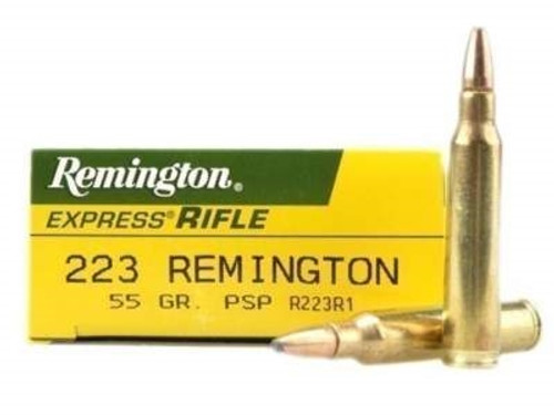 Remington 223 Rem Ammunition Express R223R1 55 Grain Pointed Soft Point 20 rounds
