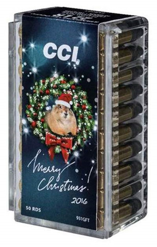 CCI 22LR Merry Christmas Standard Velocity Gift Pack CCI931GFT 40 Grain Lead Round Nose 50 rounds