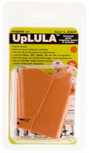 Maglula Universal Loader and Unloader 9mm to 45 Auto UP60BO (Orange)