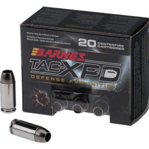 Barnes 380 Auto Tac-XPD BPD380A1 80 gr JHP 20 rounds