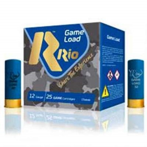 Rio 12 Gauge Ammunition TG366CASE 2-3/4" 1-1/4oz #6 shot 1250FPS CASE 250 rounds