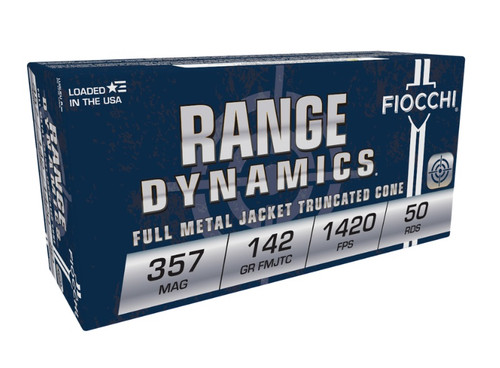 Fiocchi 357 MAG 142gr FMJ Truncated Cone F357F 1000 rounds Fiocchi 357 MAG 142gr FMJ Truncated Cone F357F 1000 rounds